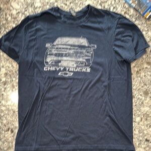 Chevy Trucks Men’s Navy T-Shirt